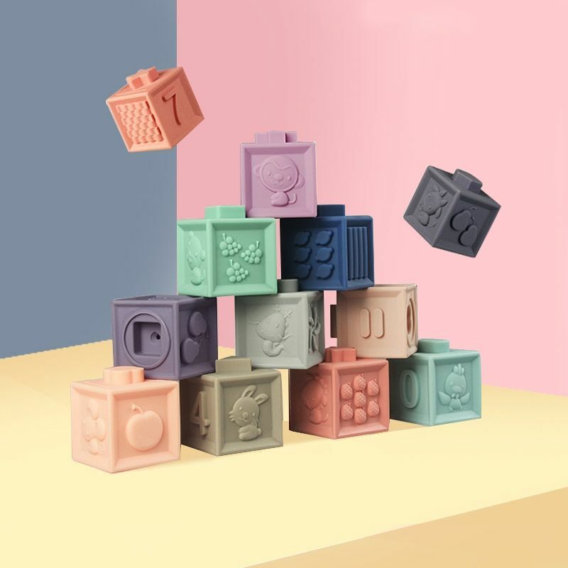 12pcs baby building blocks toy